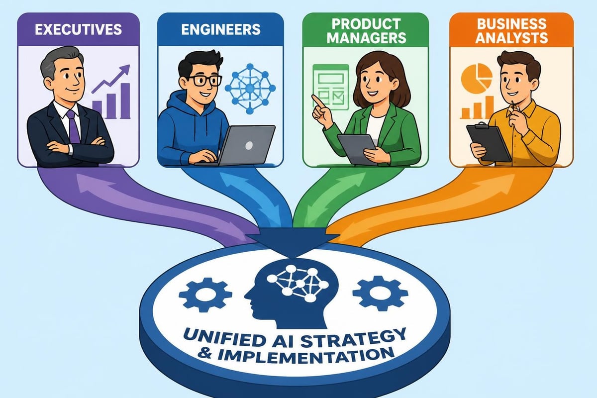 Corporate AI training framework