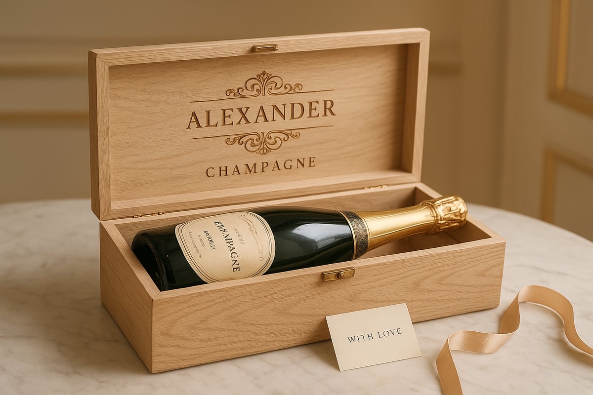 The Rise of Personalised Champagne Boxes in Gifting Culture