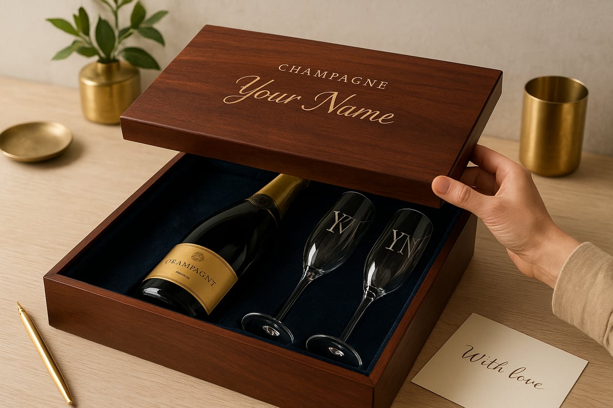 Design & Personalisation: How to Create a Memorable Champagne Box