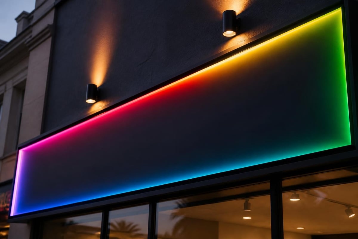 LED illumination technology for signs