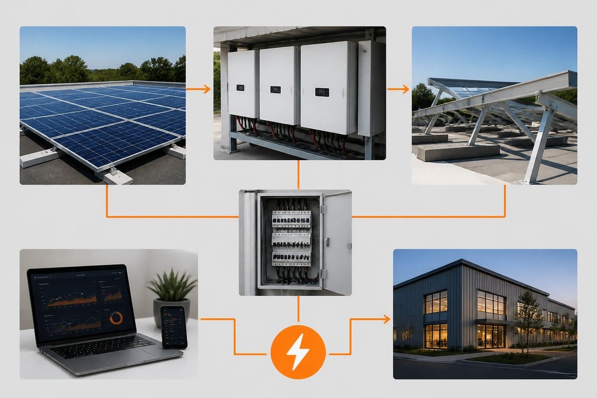 Energy PV system components