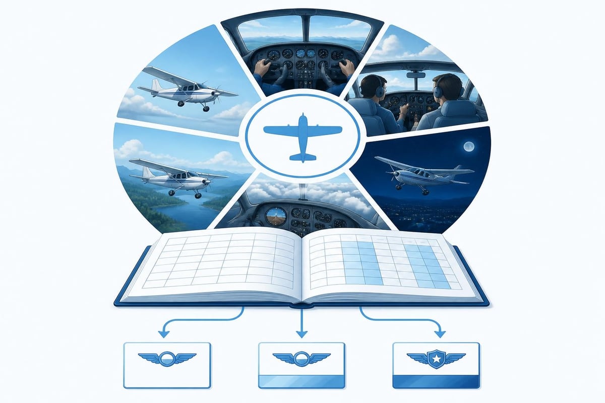 Flight time categories