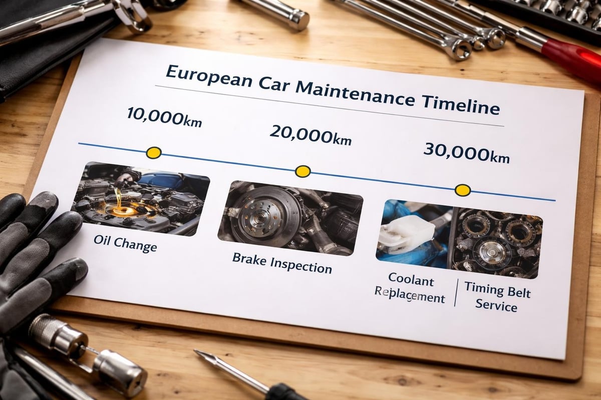 Annual maintenance schedule