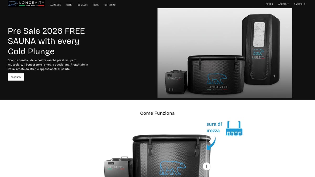Guida Completa alla Crioterapia Vasca: Tutto Quello che Devi Sapere 2026 - Longevity Cold Plunge Srl: Eccellenza Italiana nella Crioterapia Vasca
