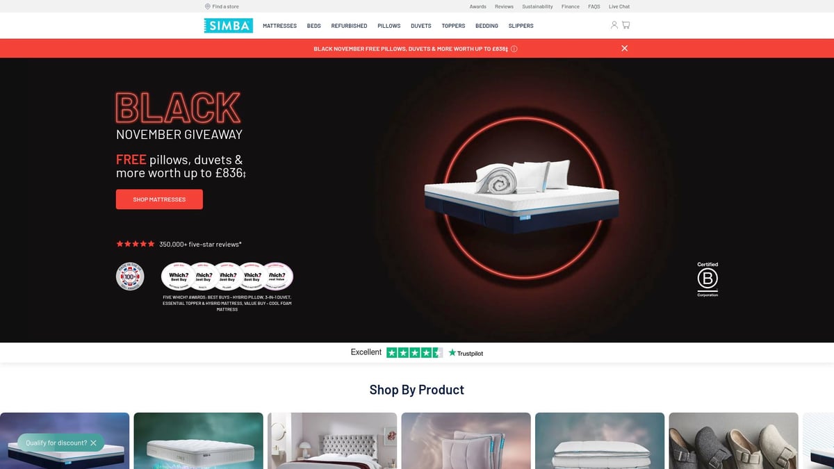 9 Essential High Quality Bed Choices for Luxurious Sleep 2025 - Simba Hybrid Luxe Bed Frame & Mattress