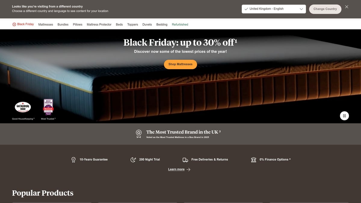 9 Essential High Quality Bed Choices for Luxurious Sleep 2025 - Emma Ottoman Storage Bed