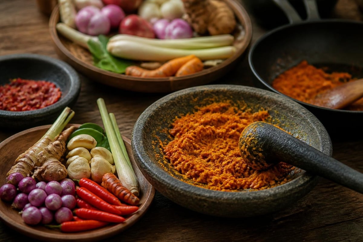 Bumbu Indonesia ingredients composition