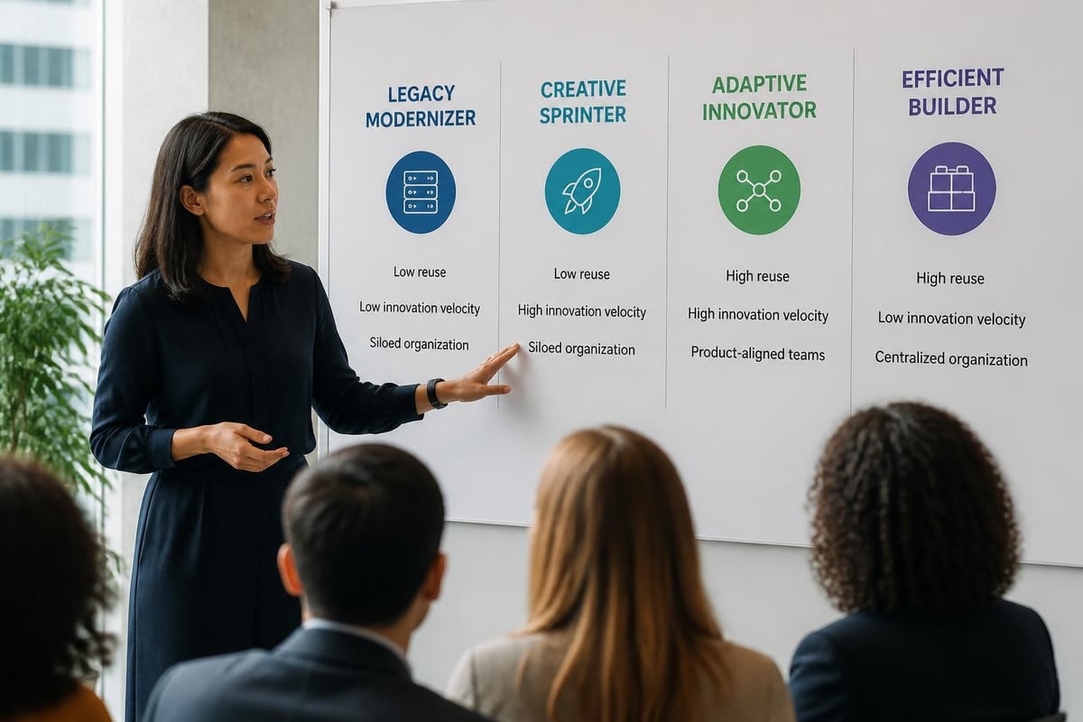 Technology business organizational models