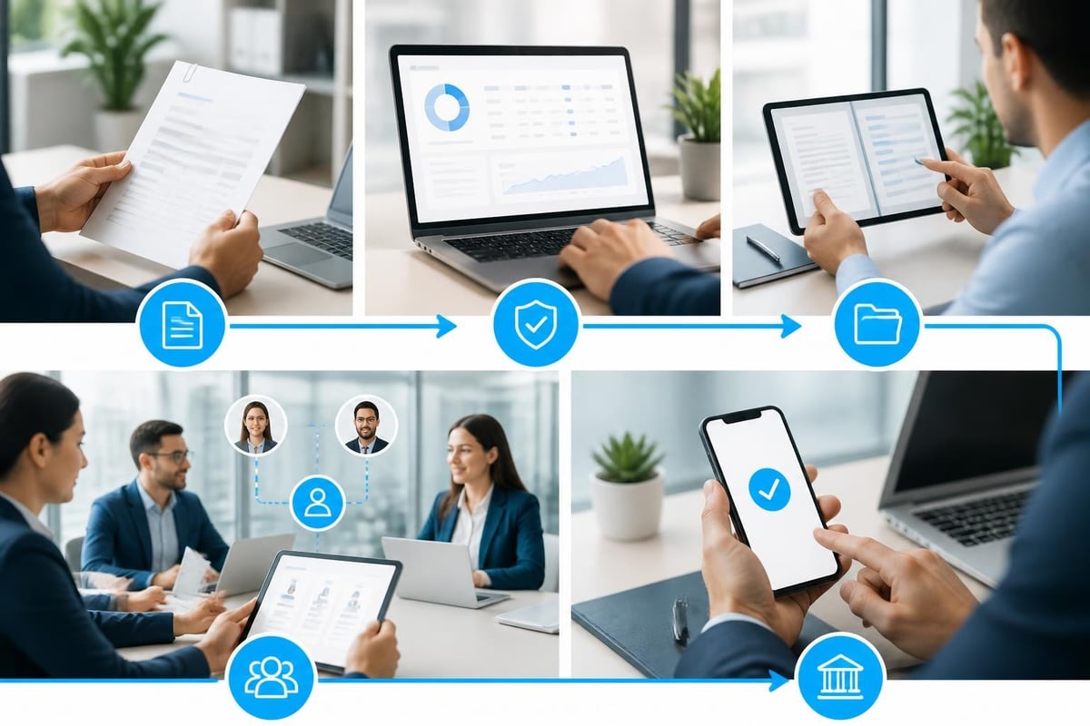Invoice verification stages
