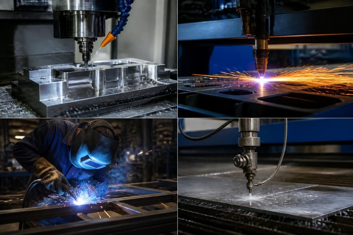 Metal cutting shop capabilities