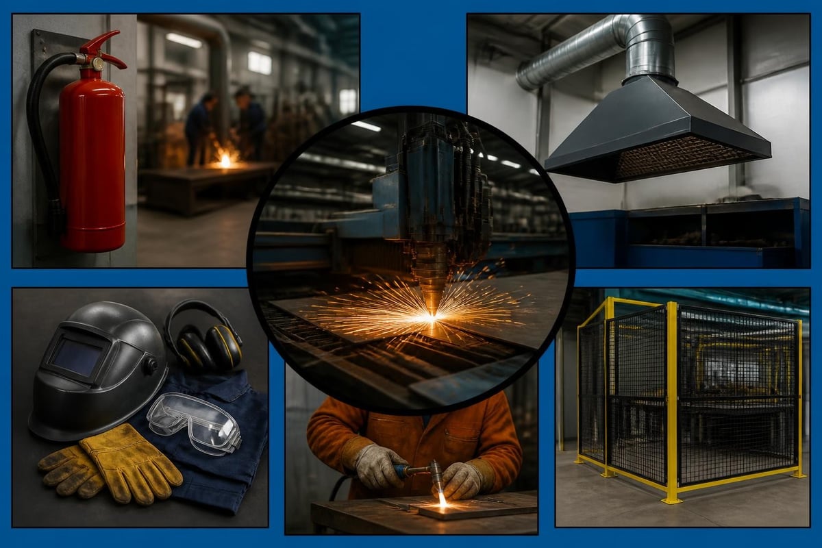 Metal cutting shop safety compliance