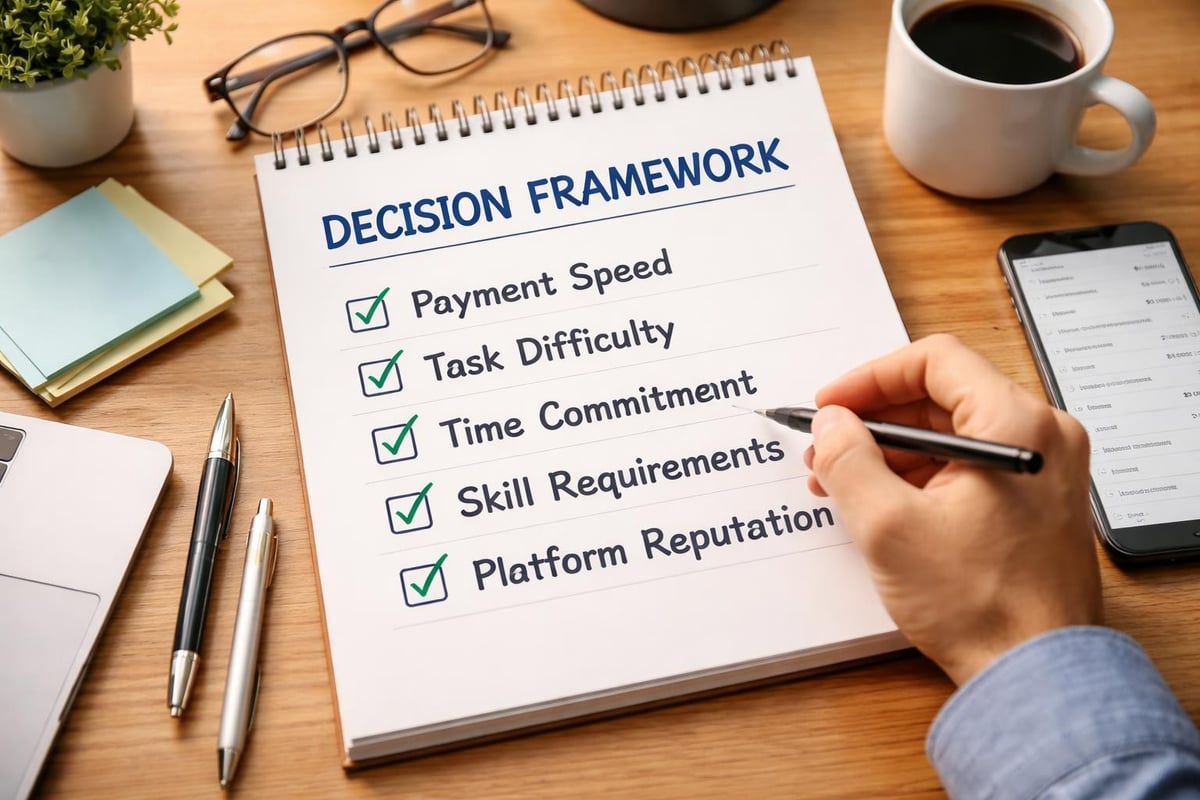 Small jobs evaluation criteria