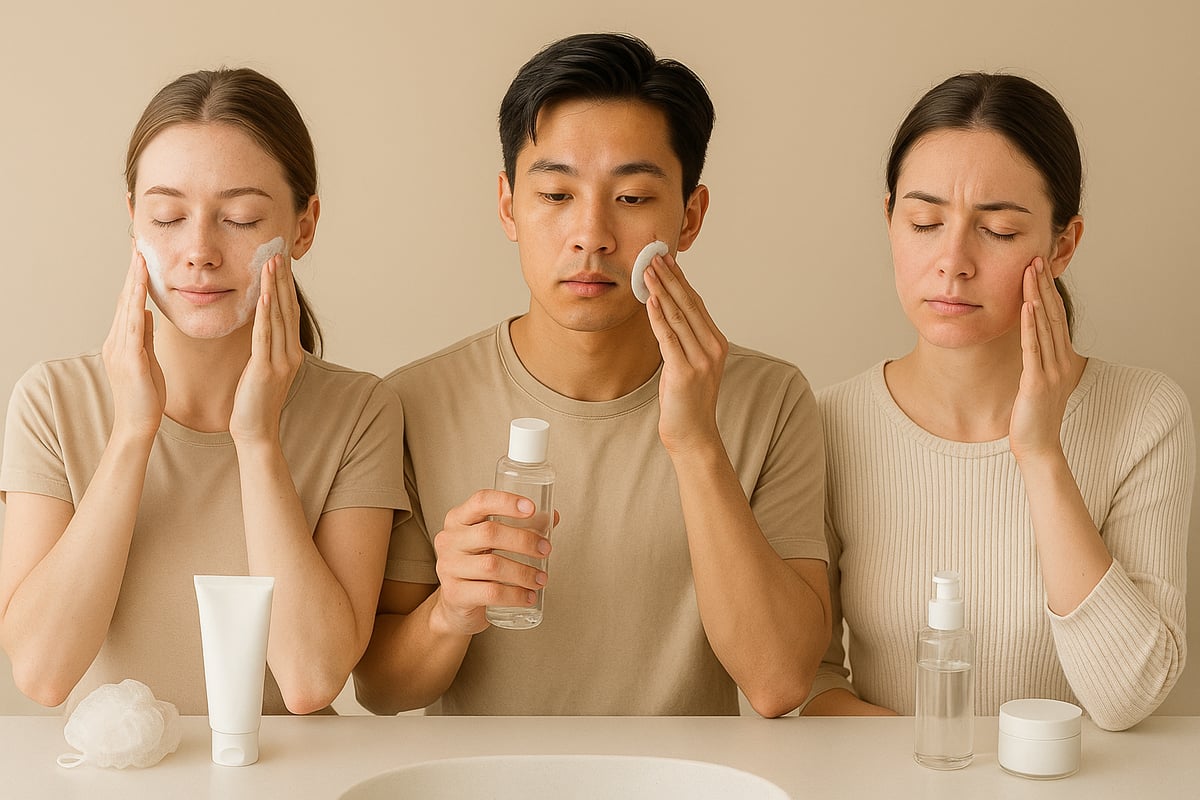 肌質別:最適な洗顔&スキンケア法