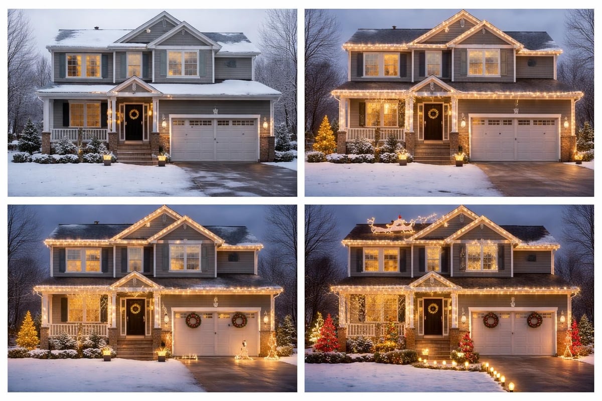 Christmas house installation timeline