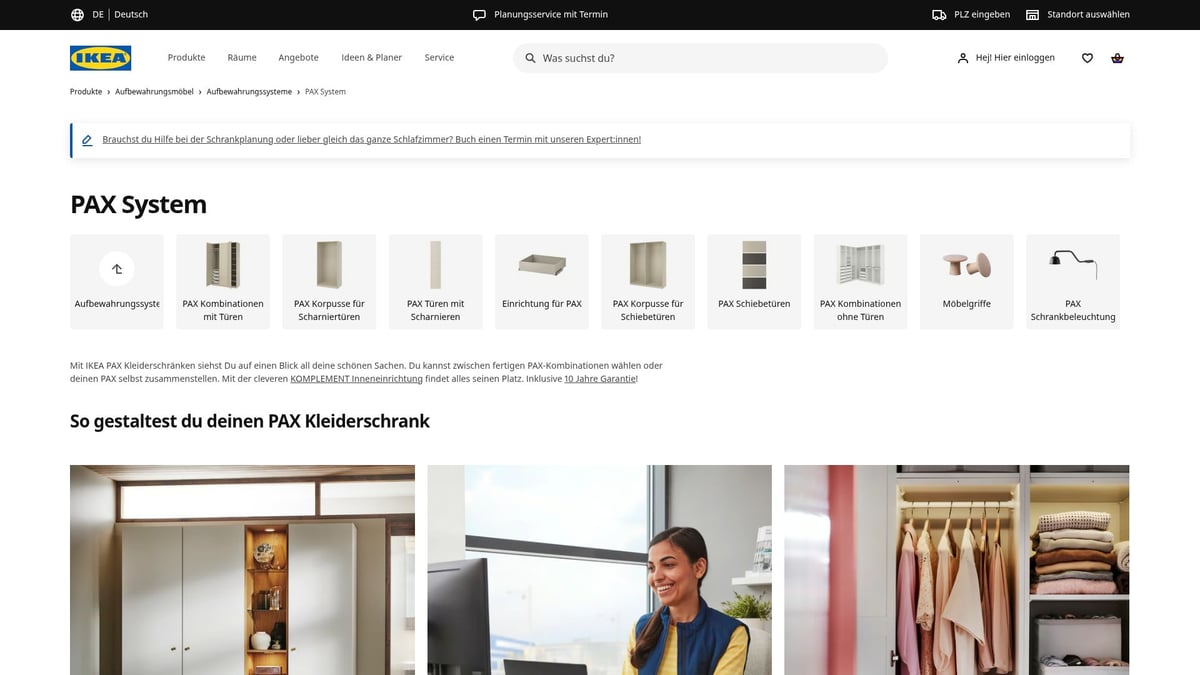 7 Beste Kleiderschrank Ikea Günstig Ideen für 2026 - IKEA PAX System: Der flexible Klassiker