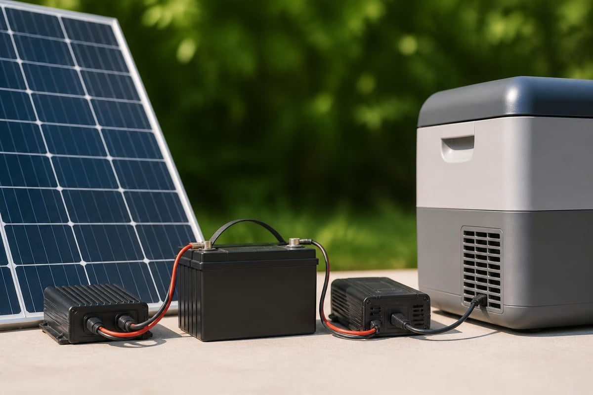 Solcelle powerstation system