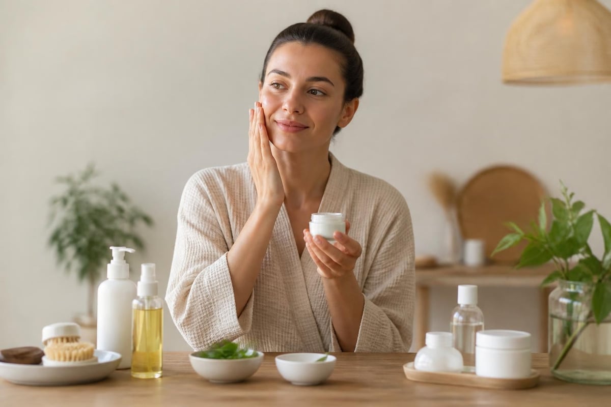 Skincare routine for different skin types