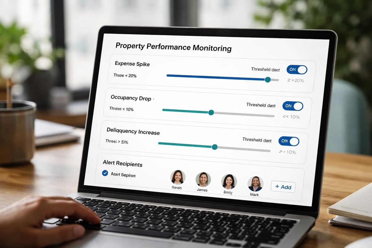 Alert threshold configuration