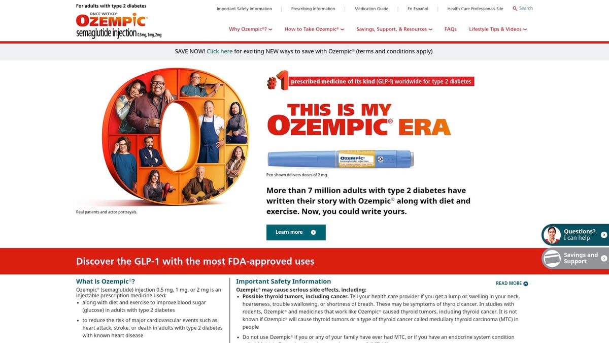 7 Essential Drug to Treat Options to Know in 2025 - Ozempic (Semaglutide)