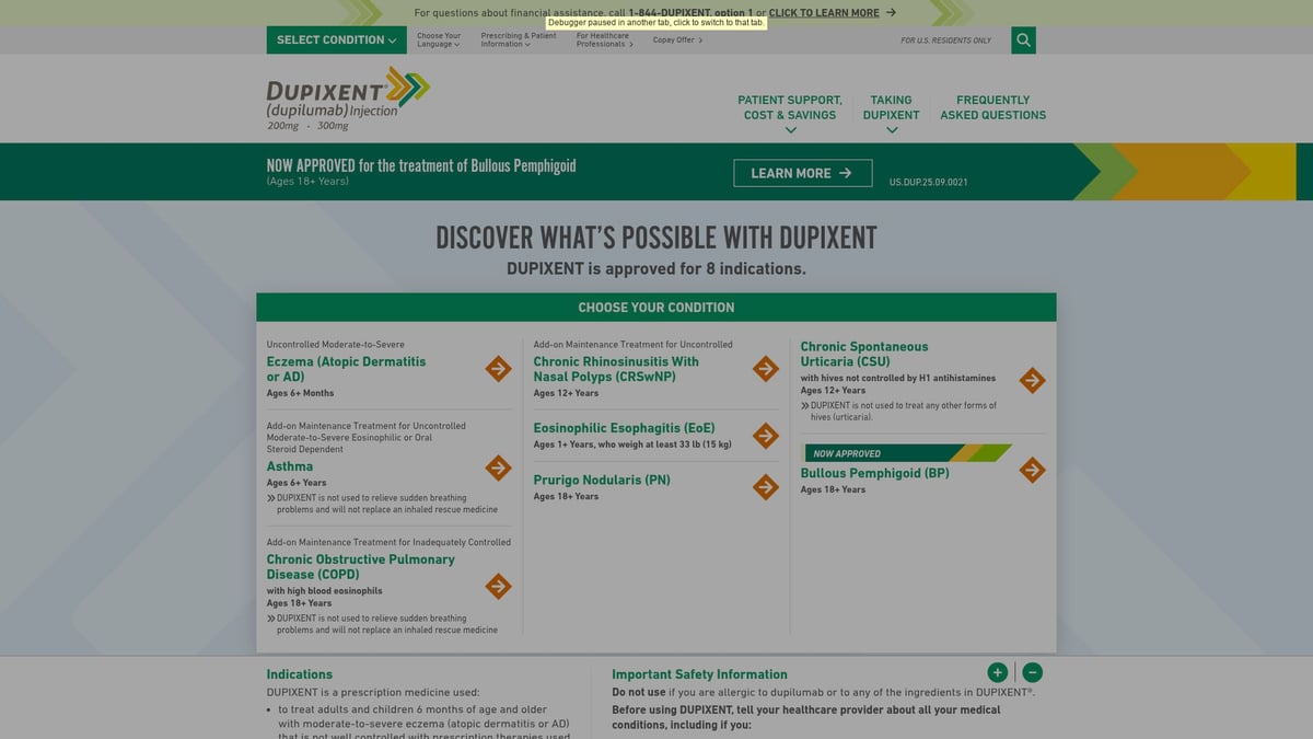 7 Essential Drug to Treat Options to Know in 2025 - Dupixent (Dupilumab)