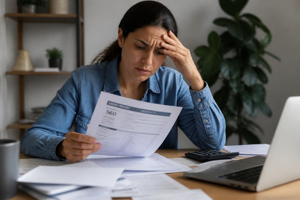 Vehicle repossession credit impact