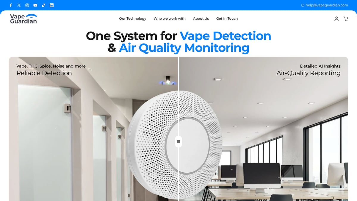 Vape Detection USA Guide: Navigating Solutions in 2026 - Vape Guardian: Advanced Vape Detection Solutions