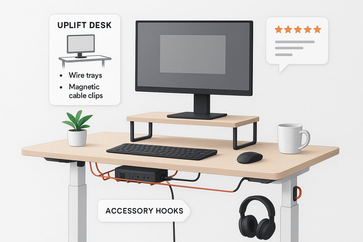 Overview of Uplift Desk Wire Management Solutions in 2026