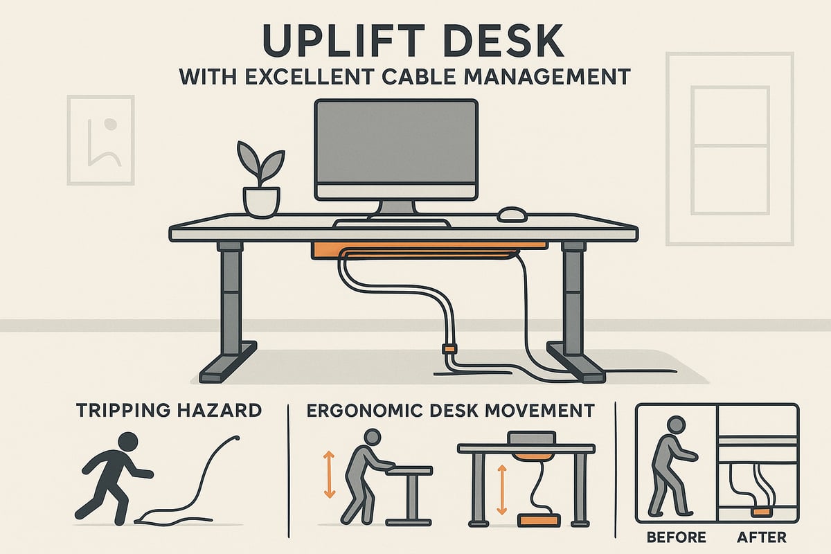 Why Wire Management Matters for Uplift Desk Users