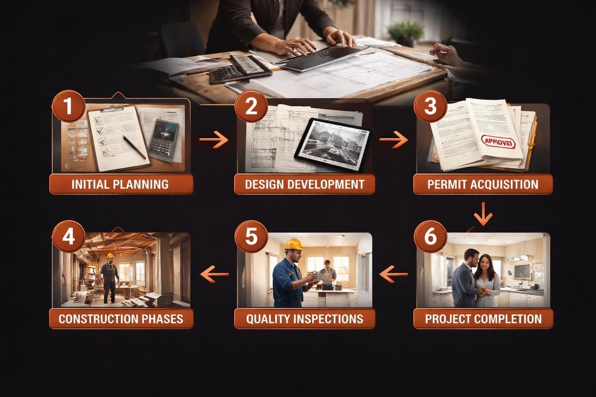 Renovation project management workflow