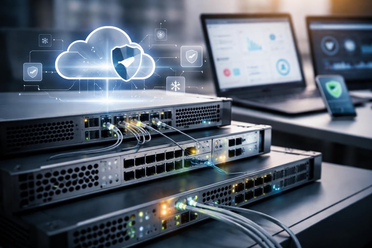 Network security architecture layers