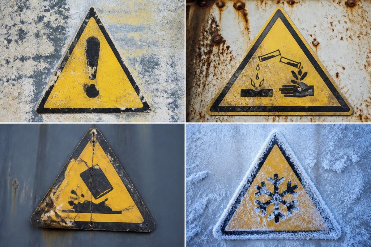 Sign durability factors