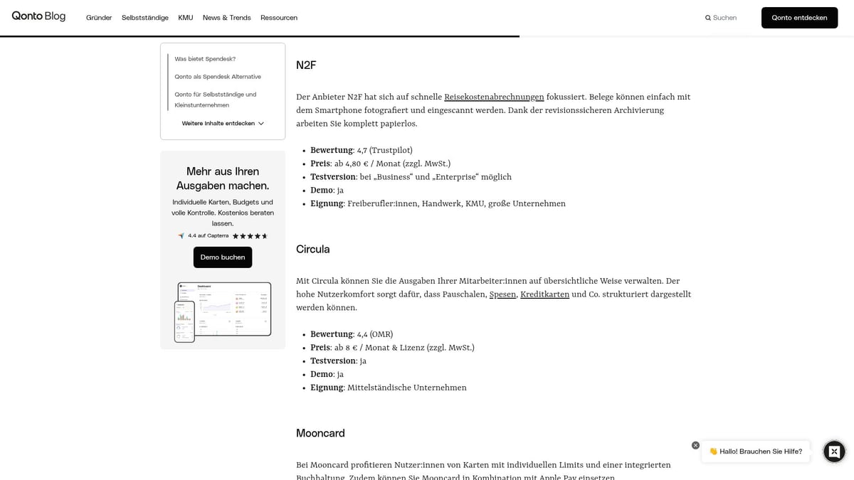 7 Gr&uuml;nde, warum Spendesk 2026 Ihr Finanzteam begeistert - Effizientes Spesenmanagement & Reisekostenabrechnung
