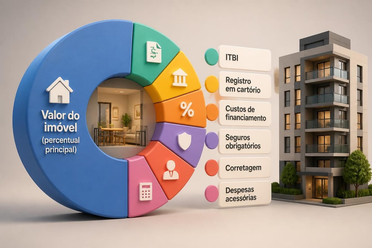 Composição de custos na compra de imóvel