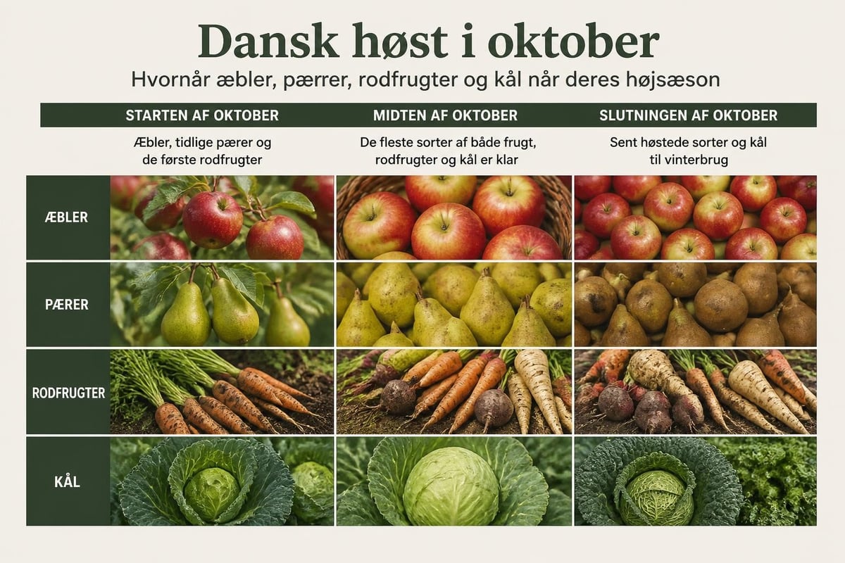 Oktober sæson produktion