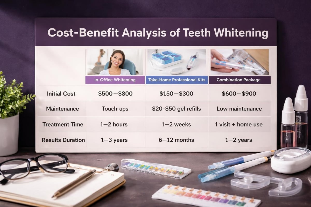 Cost comparison table