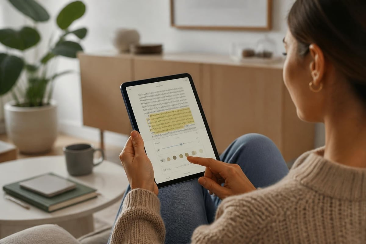 Google Play Books reader features