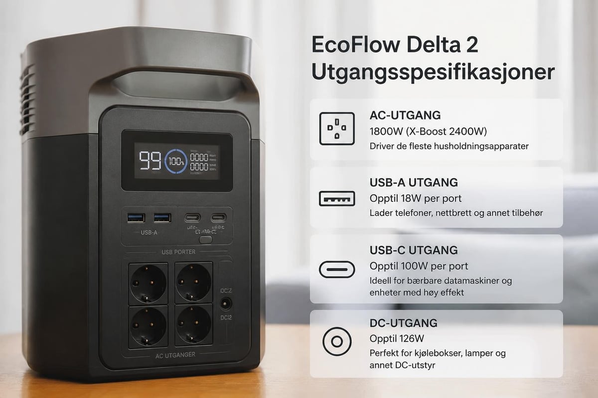 Power output comparison