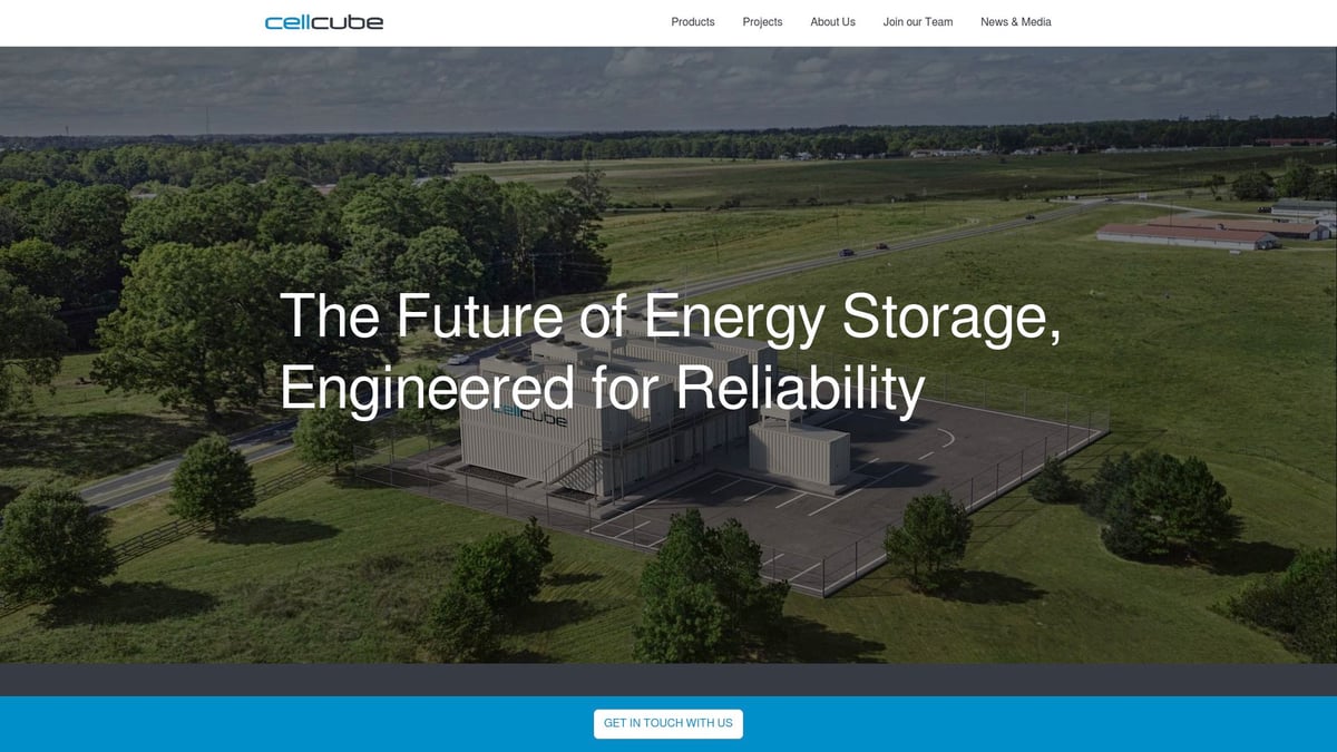 7 Leading Vanadium Battery Companies to Watch in 2025 - CellCube Energy Storage Systems Inc.