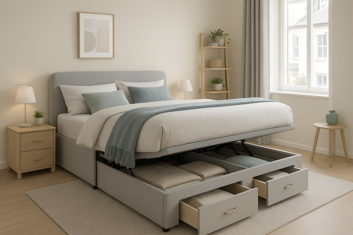 Space-Saving Bed Frame Solutions for Small and Multi-Use Bedrooms