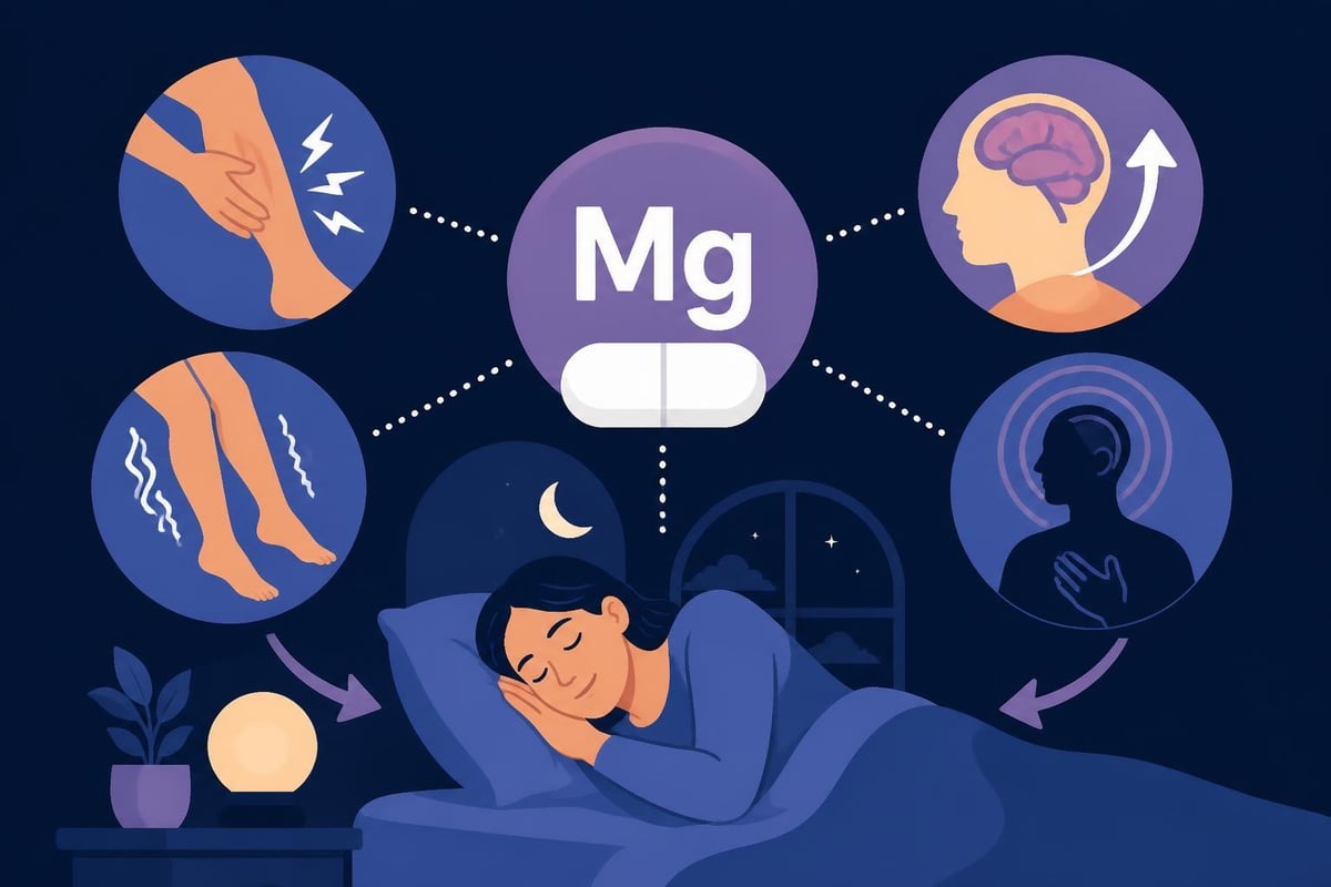 Magnesium and sleep-disrupting factors
