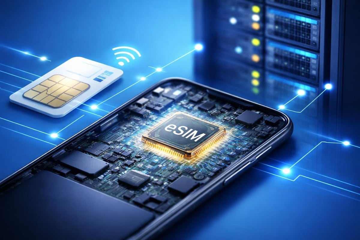 ESIM architecture diagram