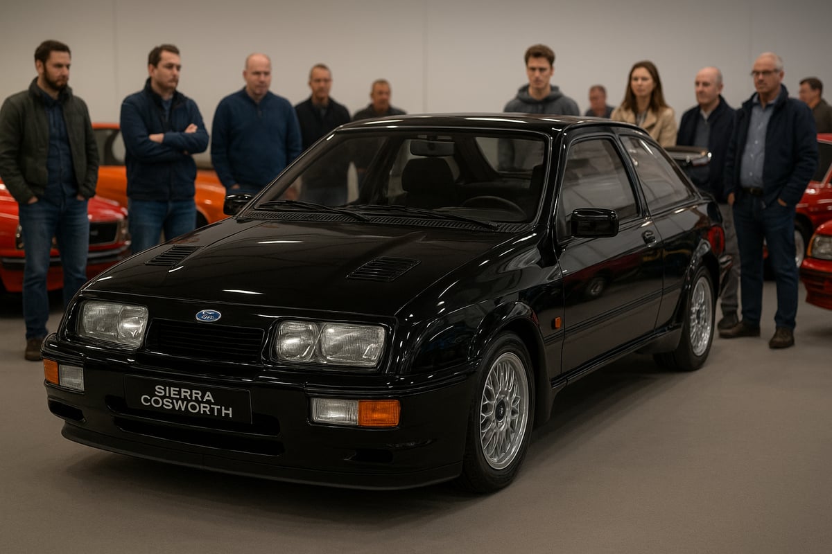 Ford Sierra Cosworth nel Mercato delle Auto d’Epoca: Un’icona riscoperta