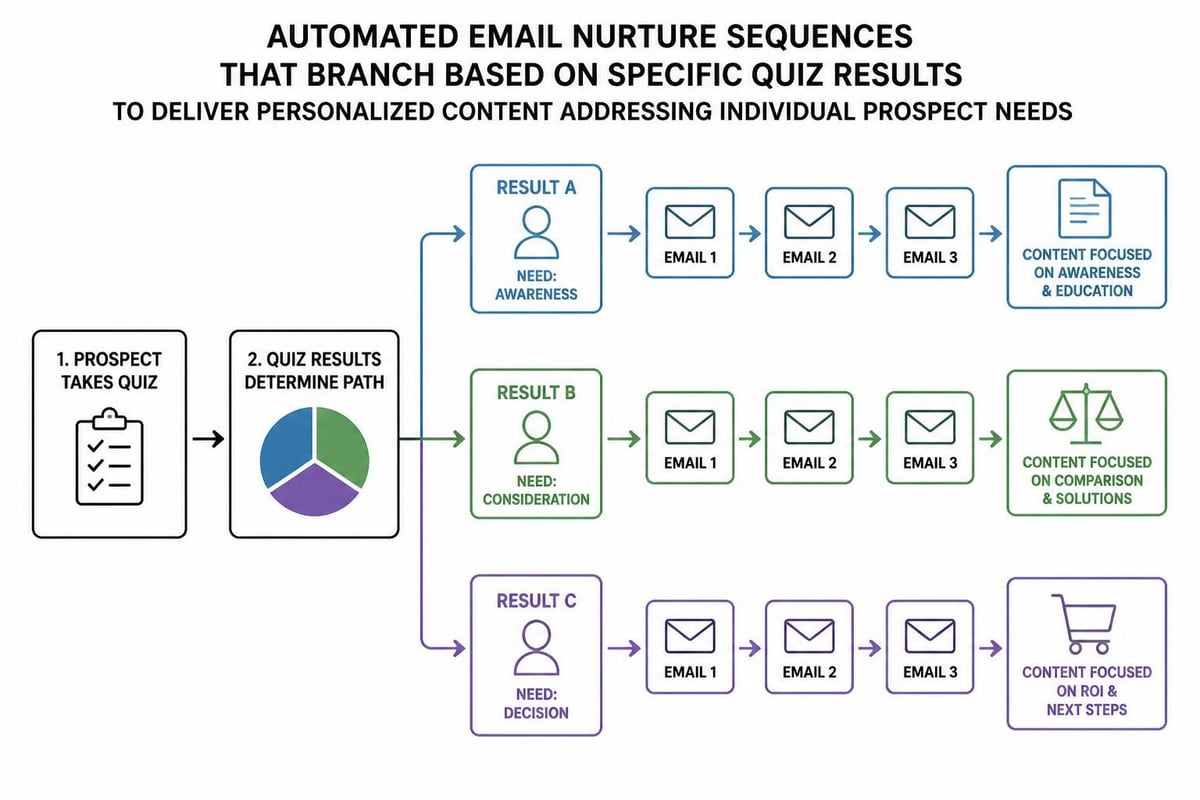 Multi-path email nurture system