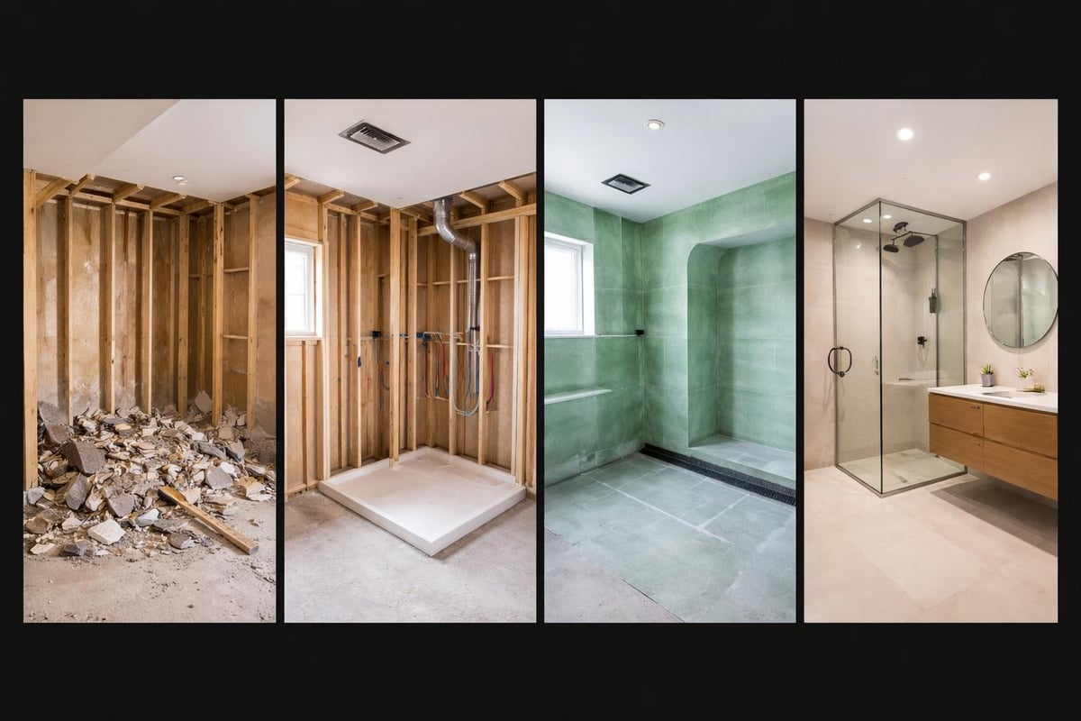 Bathroom renovation timeline