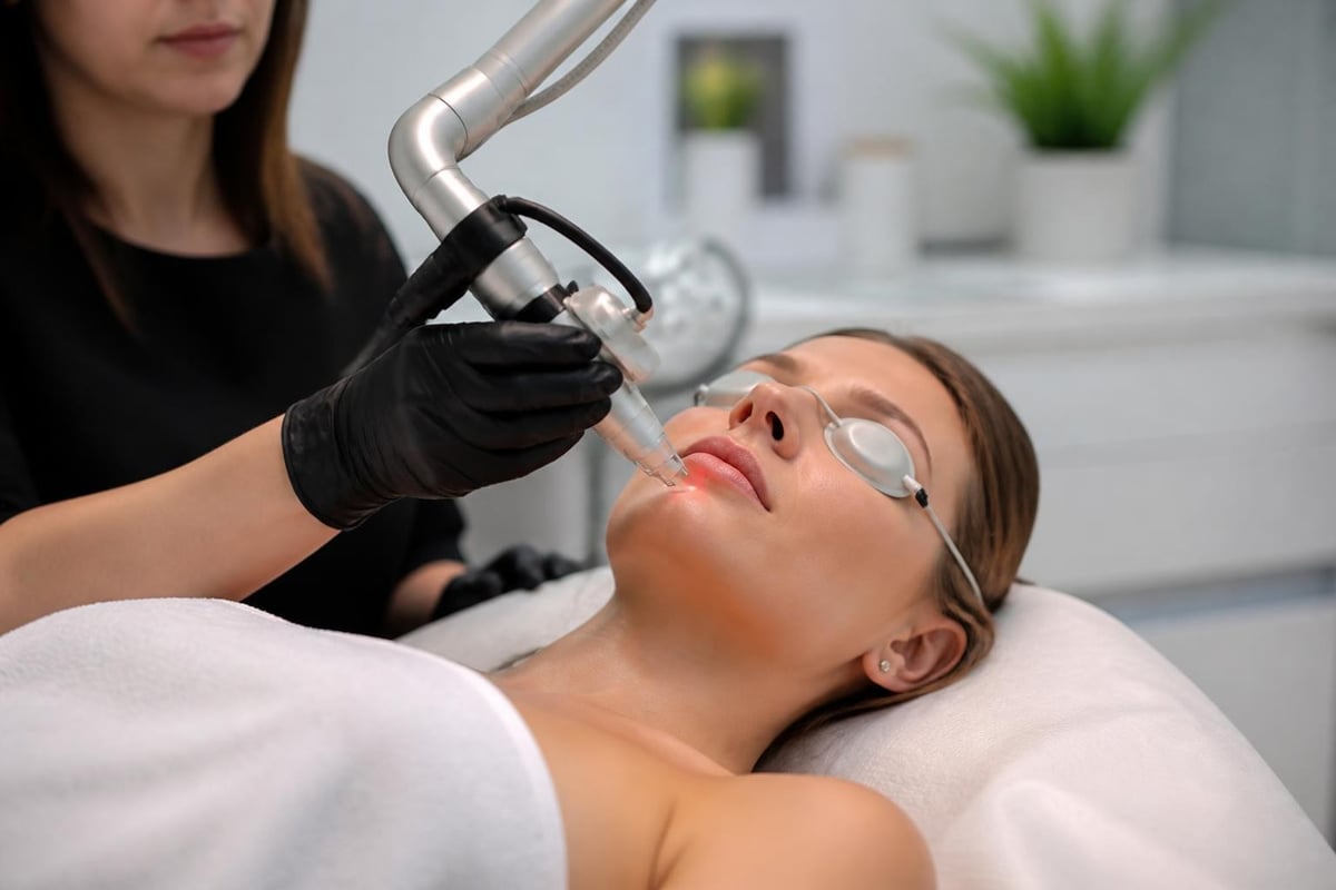 Advanced laser technology in aesthetic clinics