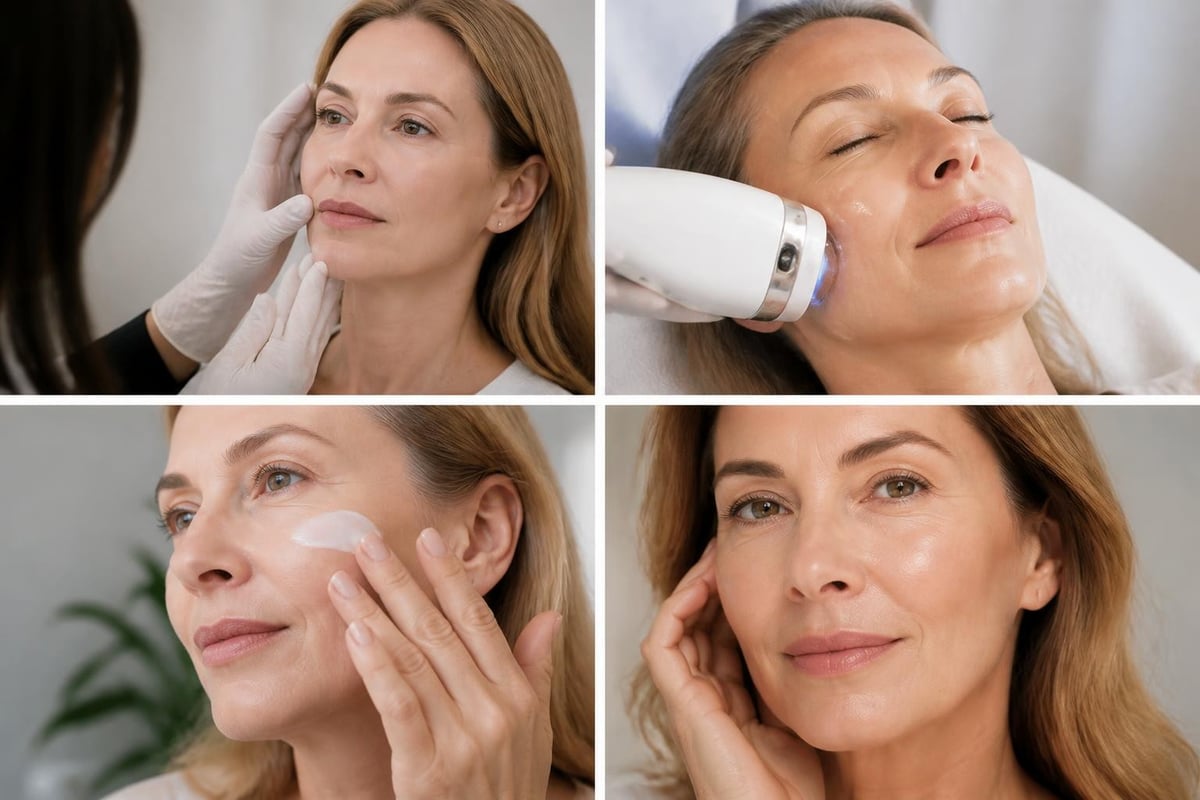 Skin rejuvenation treatment process