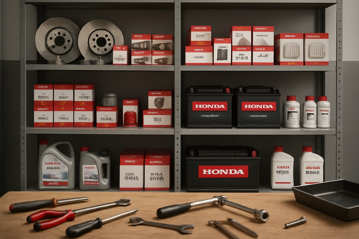 Die wichtigsten Honda Ersatzteile im Überblick