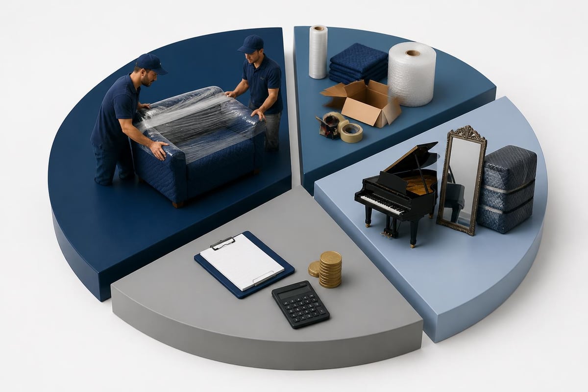 Cost breakdown illustration