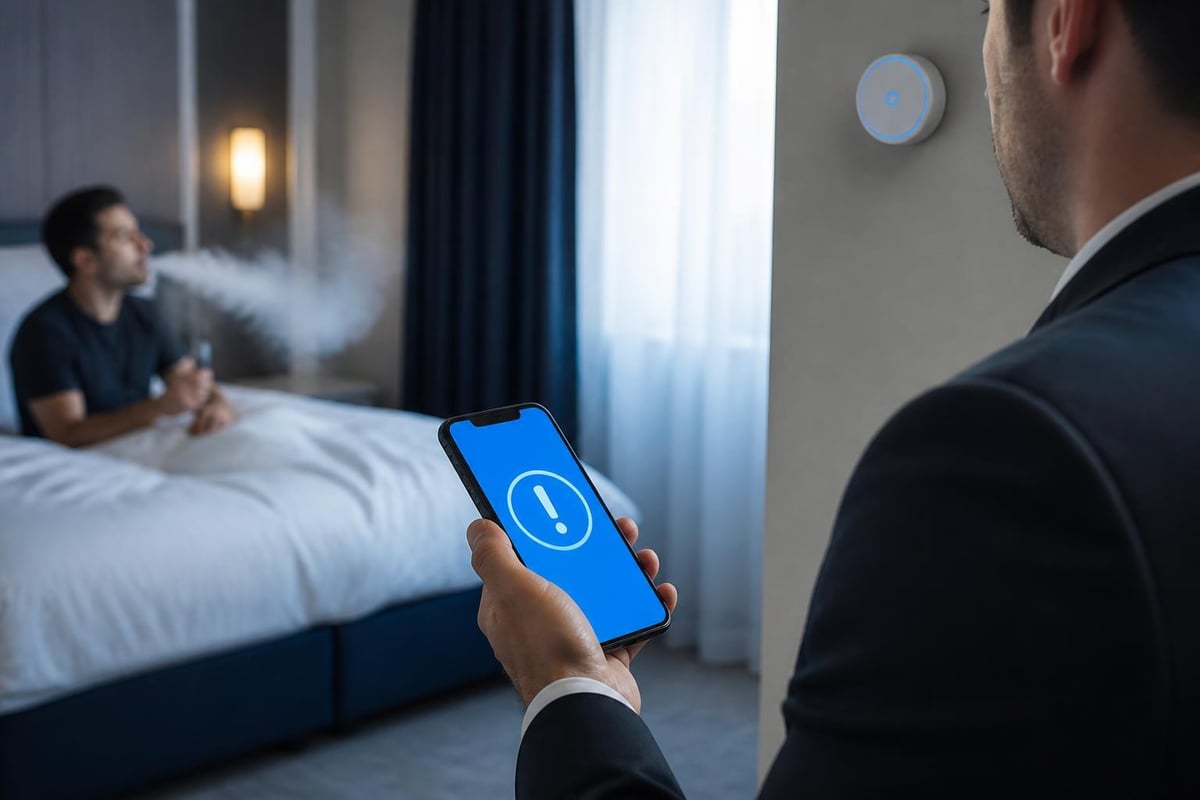 Vape detection workflow