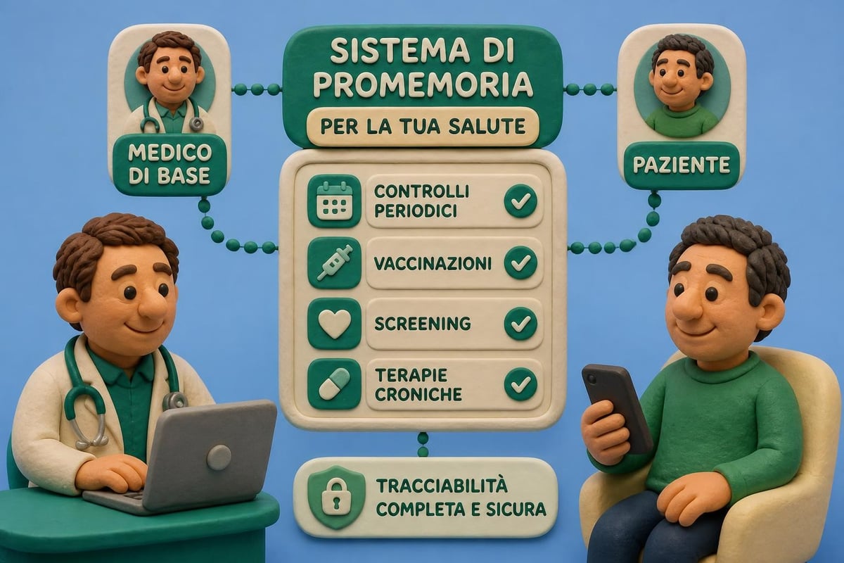 Flusso preventivo organizzato